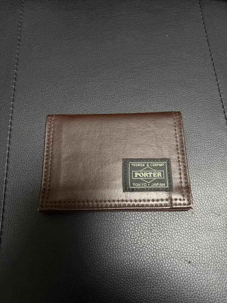 Porter ポーター カードウォレット ブラウン