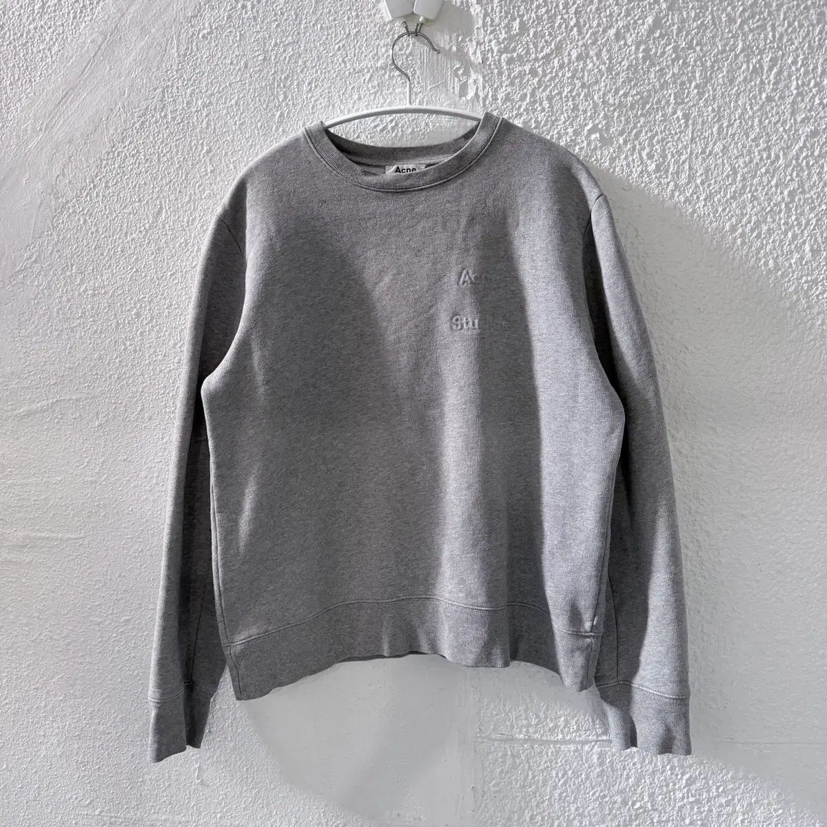 Acne Studios Corben Debossed Logo Crewneck