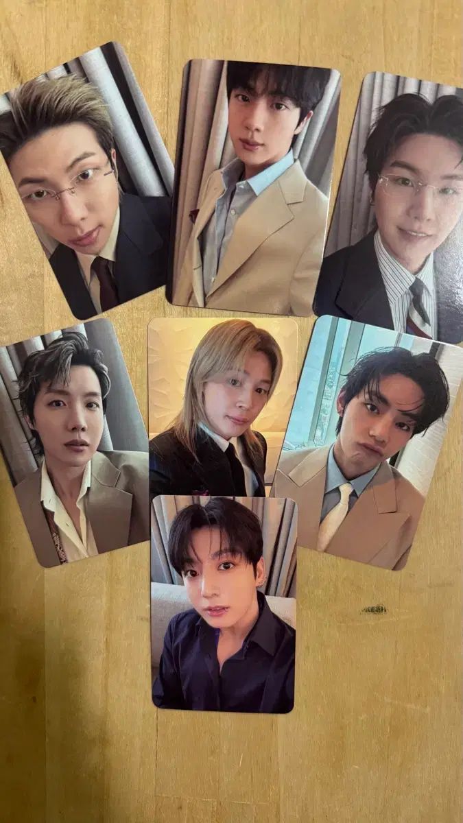 BTS WORLD TOUR BUSAN ソンムルトレカフォトカード 7枚セット CD BTS