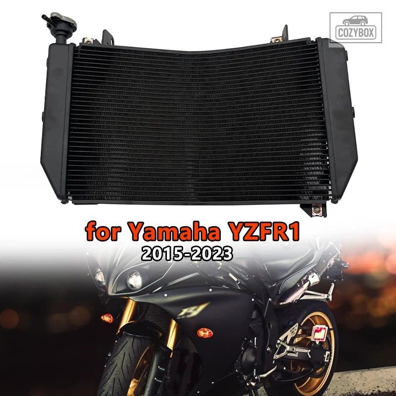 ヤマハ YZF-R1 YZFR1 YZFR1M 2015-2023 オートバイエンジン ラジエーターアルミクーラ