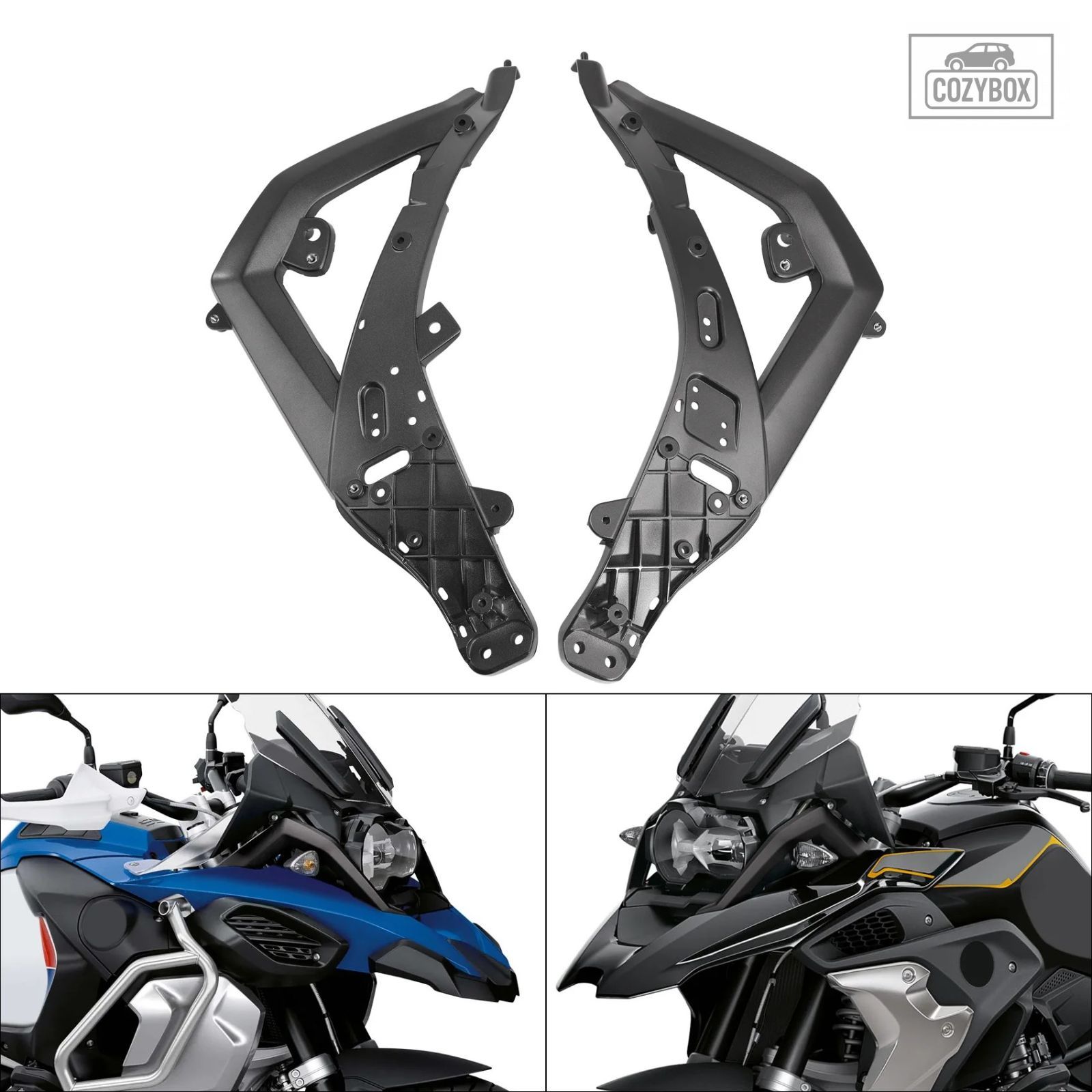 BMW R1250GS 2019-2023 R1200GS 2013-2019 オートバイフロントパネルキャリア フェア