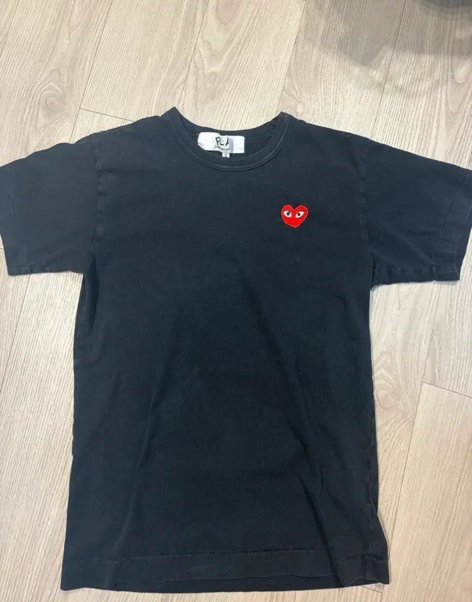 コム・デ・ギャルソン PLAY ブラック 半袖Tシャツ
