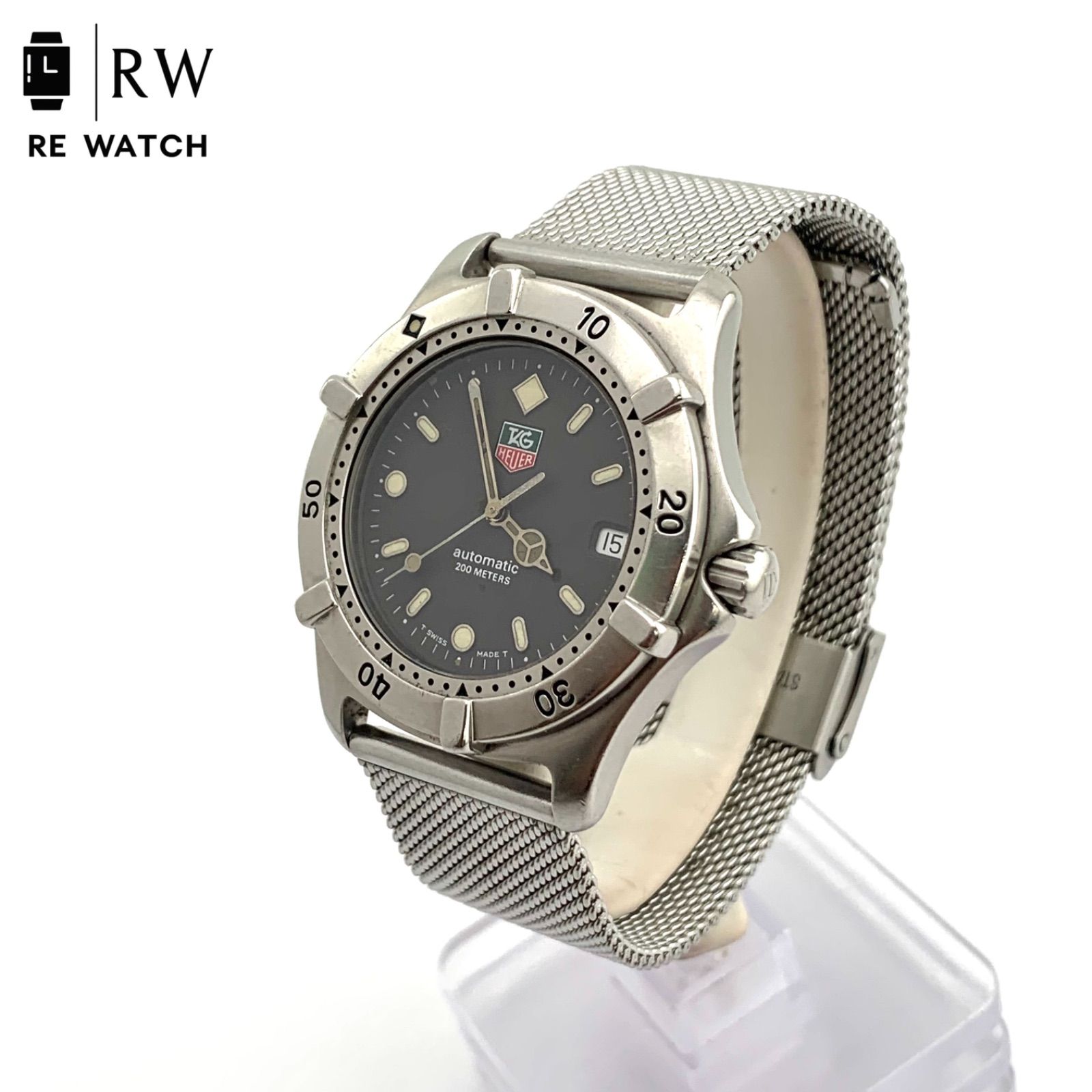 TAG HEUER WE2110 自動巻き 腕時計 本体 中古】TAG Heuer Automatic WE2110 腕時計 本体 - メルカリ