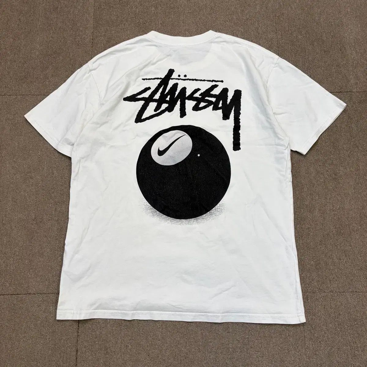 NIKE x STUSSY ナイキ ステューシー 8ボール 半袖 Tシャツ XL