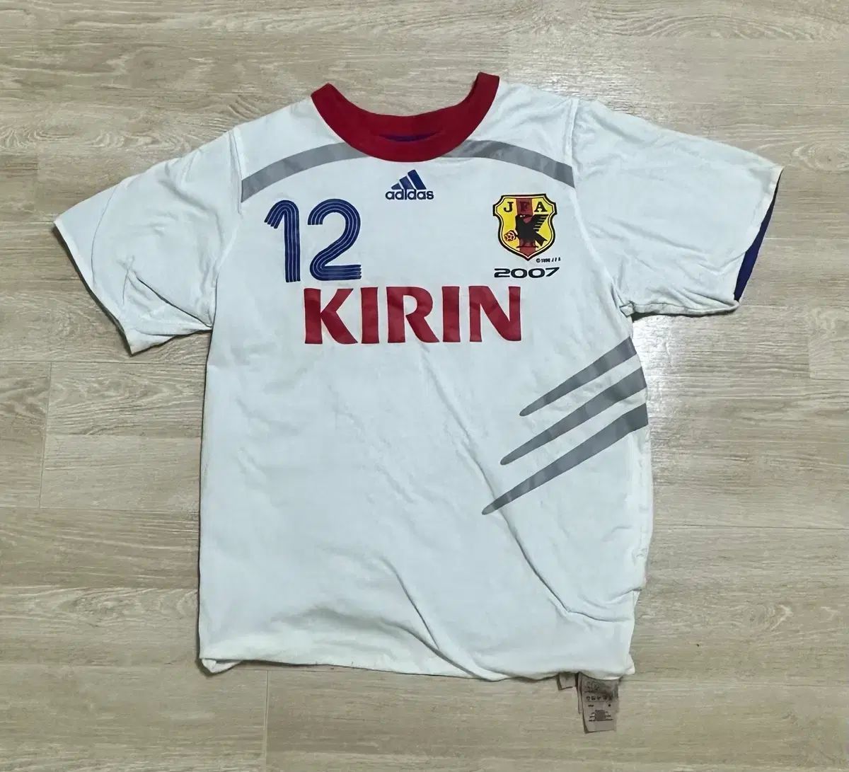2007 アディダス KIRIN リバーシブル Tシャツ