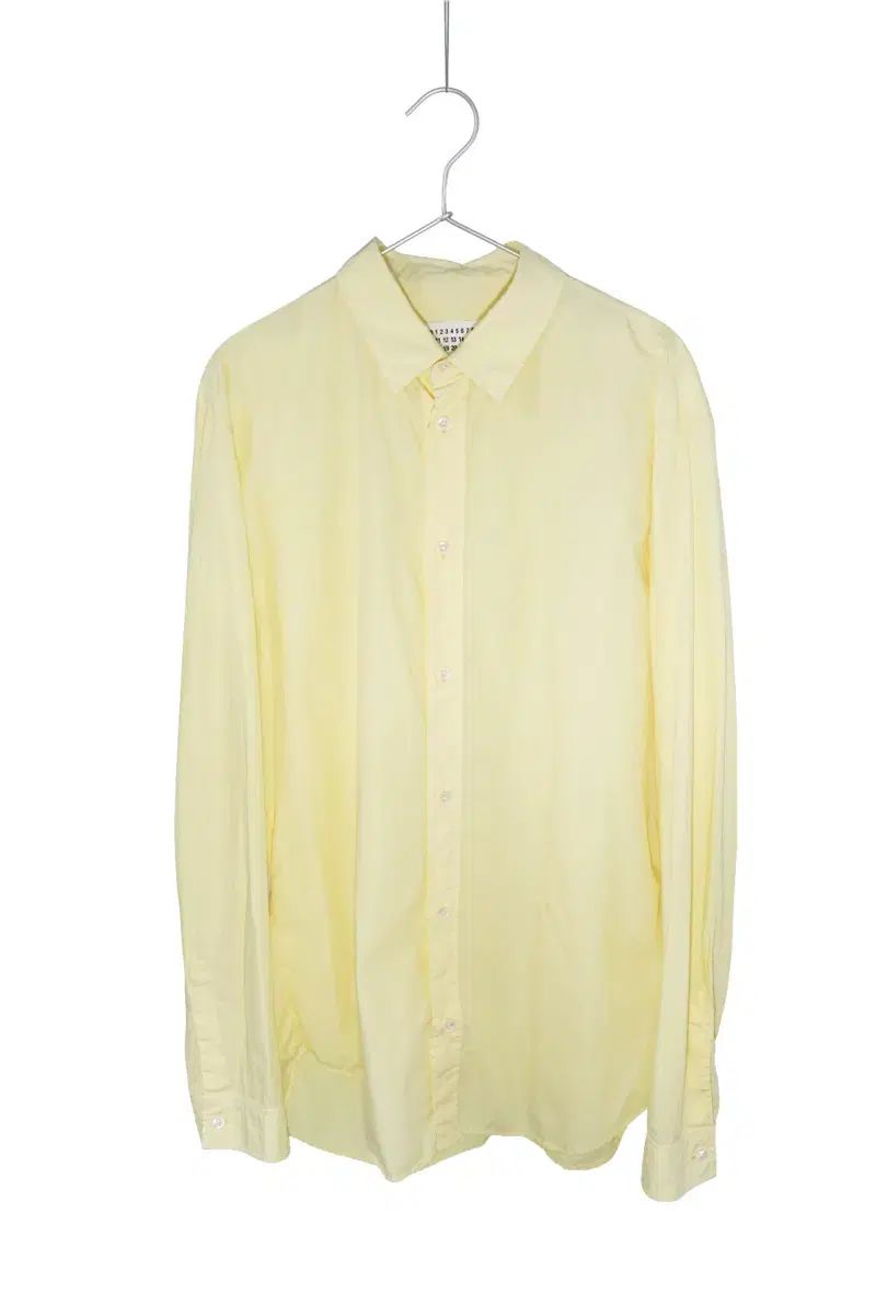43 Maison Margiela コットン シャツ レモン