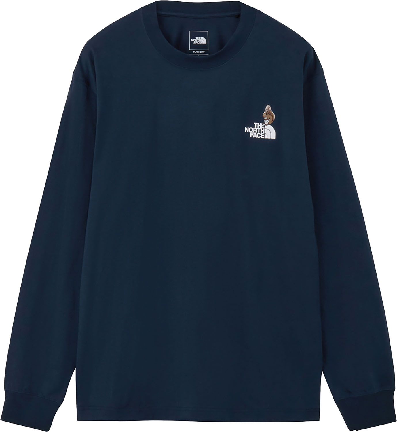 ザ・ノース・フェイス THE NORTH FACE アウトドア ロングスリーブフラッシュドライズーピッカーティー NT82645 UN アーバンネイビー