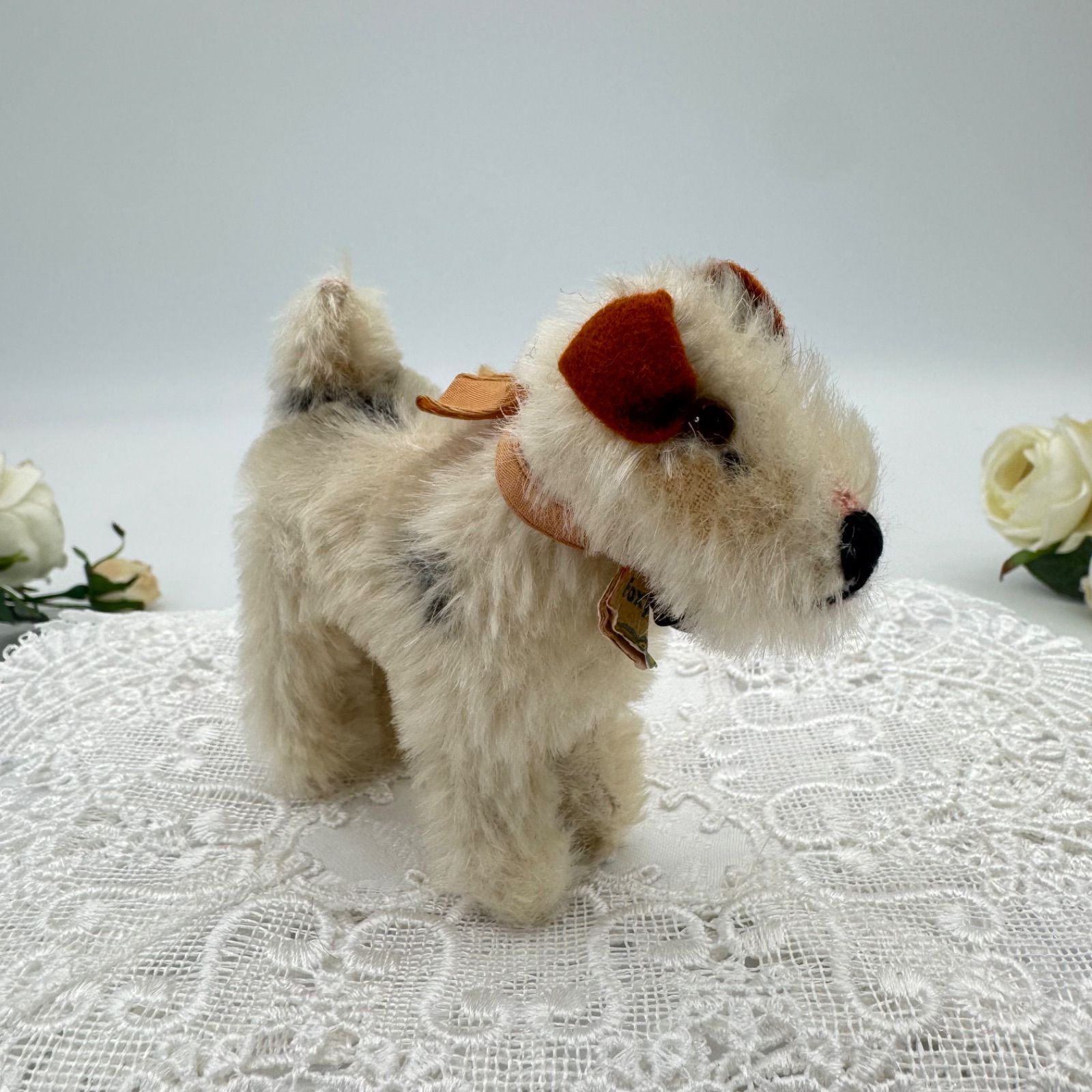送料無料☆シュタイフ☆Foxy Foxterrier 10cm☆フォックステリアの