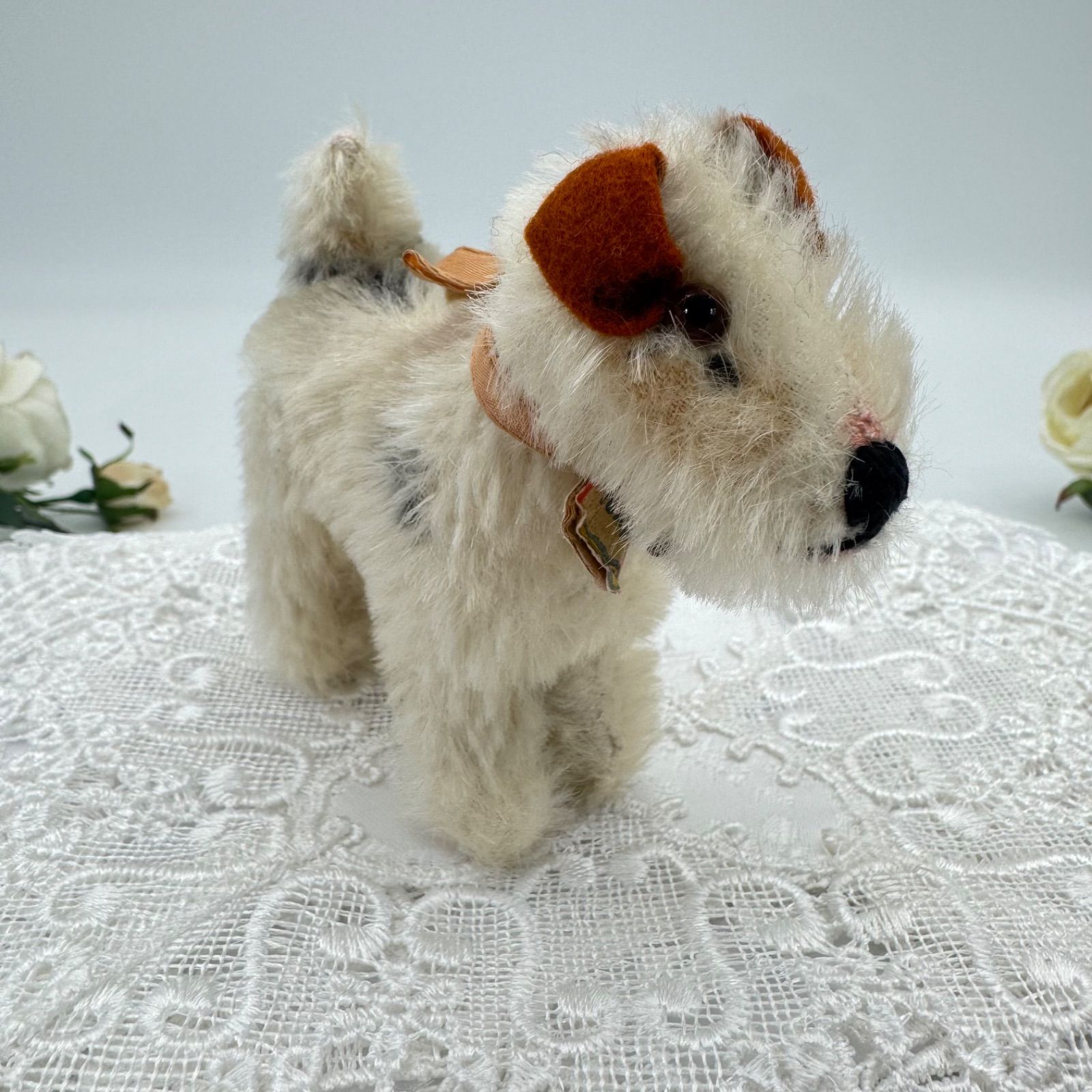 送料無料☆シュタイフ☆Foxy Foxterrier 10cm☆フォックステリアの