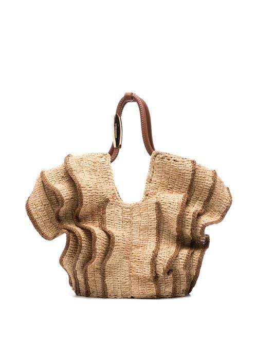 ZIMMERMANN ゴールデンタイム スモール ラフィア トート 送料無料