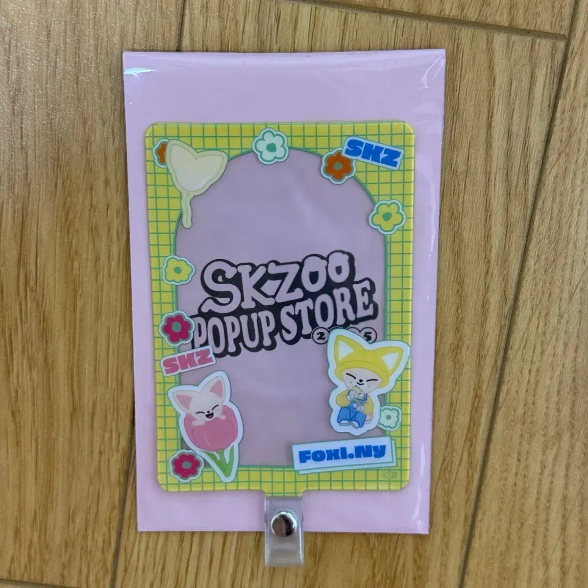 Stray Kids(ストレイキッズ・スキズ・SKZ) SKZOO ジャパン ポップアップ FoxI.Ny トレカホルダー