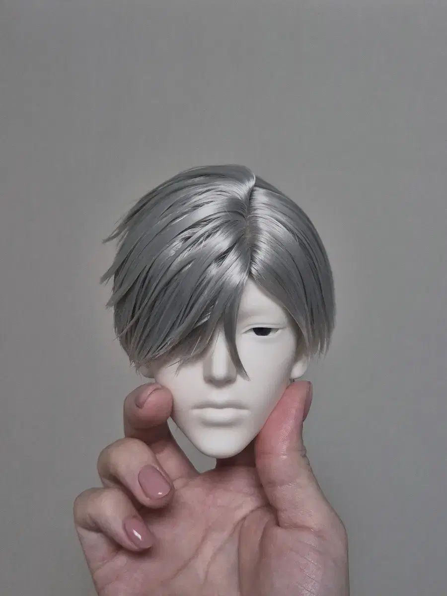 bjd 70 - 75 旧官 ムーン HEAD 互換 小さめ SD サイズ SET ウィッグ