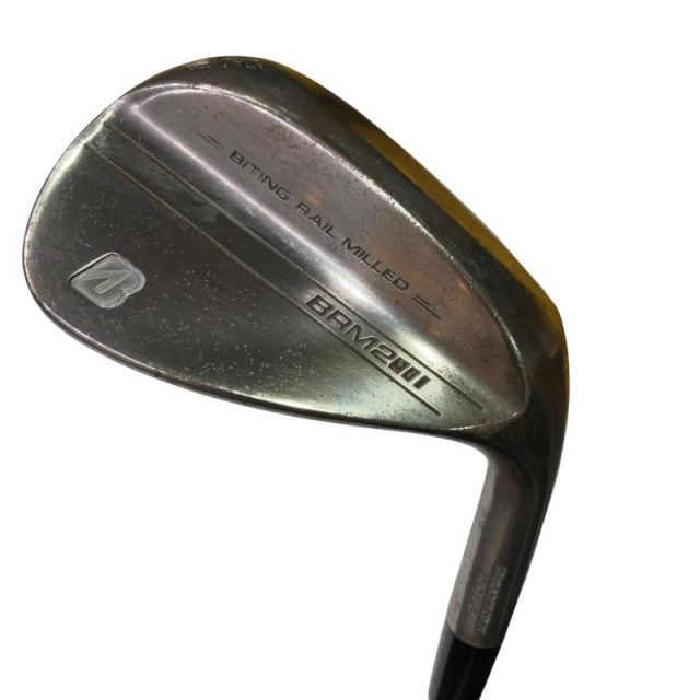 【中古】 ブリヂストン BRIDGESTONE BRM2 ノーメッキ 52°/08°M ウェッジ WG 純正特注シャフト (フレックスS) メンズ 男性用 右利き 右用 Cランク ゴルフクラブ