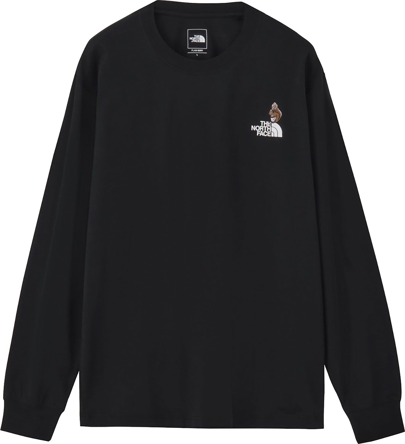 ザ・ノース・フェイス THE NORTH FACE アウトドア ロングスリーブフラッシュドライズーピッカーティー NT82645 K ブラック 7,036円
