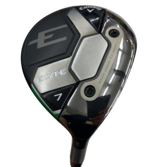 【中古】 キャロウェイ ELYTE 7W フェアウェイウッド FW リシャフト (フレックスその他) メンズ 男性用 右利き 右用 Cランク ゴルフクラブ
