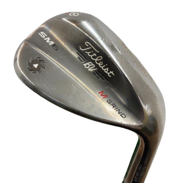 【中古】 タイトリスト VOKEY SPIN MILLED SM6 スティールグレー 58°/08°M ウェッジ WG Dynamic Gold (フレックスS) メンズ 男性用 右利き 右用 Dランク ゴルフクラブ