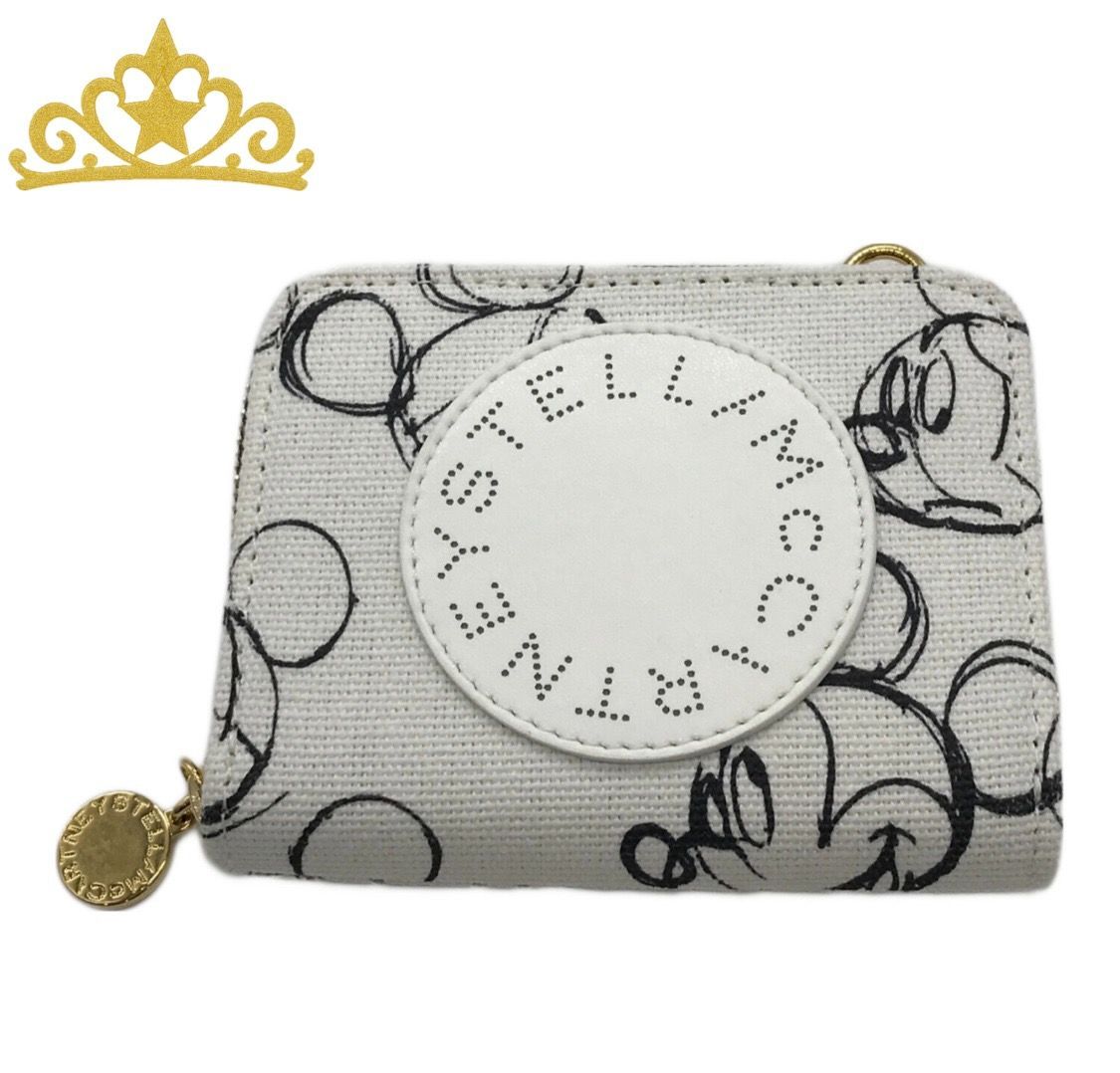 STELLA McCARTNEY × DISNEY ミッキーマウス ショルダー ジッピーウォレット ステラマッカートニー ディズニー