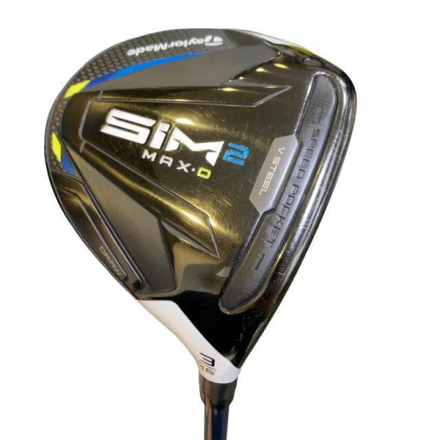 【中古】 テーラーメイド SIM2 MAX-D 3W フェアウェイウッド FW TENSEI BLUE TM50(SIM2 FW) (フレックスS) メンズ 男性用 右利き 右用 Cランク ゴルフクラブ
