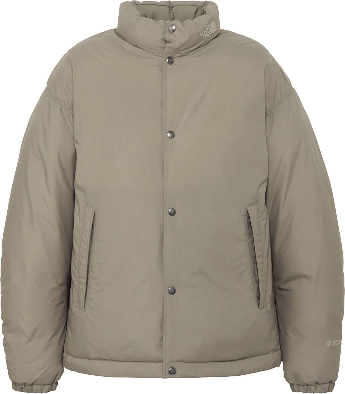 ザ・ノース・フェイス THE NORTH FACE アウトドア オルタレーションシエラジャケット メンズ レディース ダウン アウター 上着 秋冬 軽量 保温 撥水 雨 雪 立ち襟 シンプル 普段着 キャンプ ロゴ入り ND92565 MR マッシュルーム