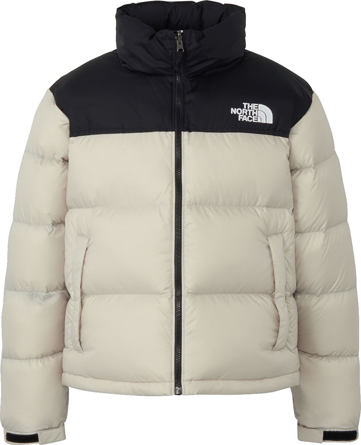 ザ・ノース・フェイス THE NORTH FACE アウトドア ショートヌプシジャケット レディース ダウン アウター 上着 秋冬 丈短め 立ち襟 撥水 シンプル 普段着 キャンプ 屋外 雨 雪 ロゴ入り フード付き NDW92555 FK FIXブラ