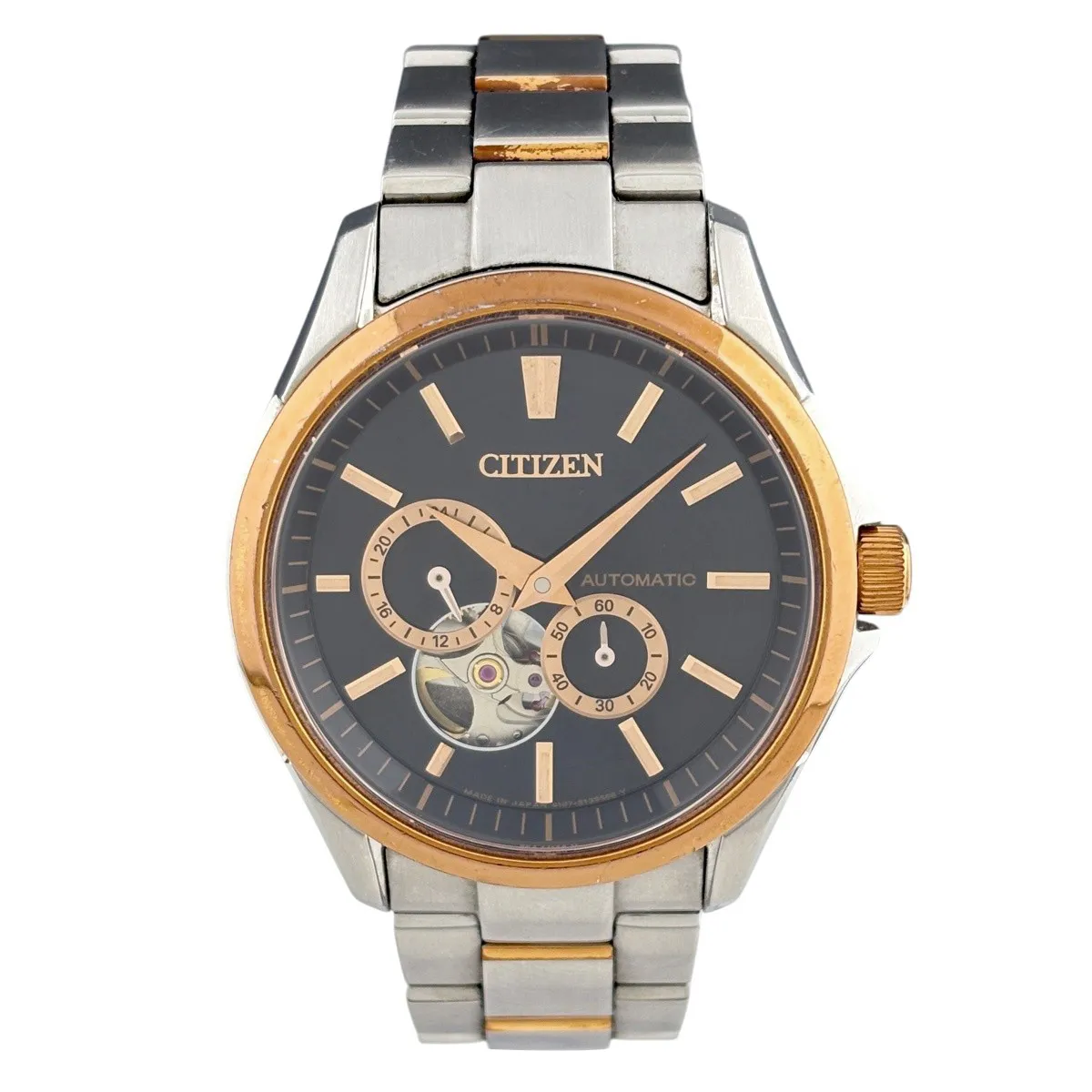 シチズン CITIZEN コレクション メカニカル 4197-S098203 腕時計 SS GP