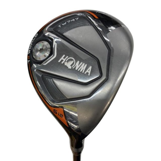 【中古】 本間ゴルフ TOUR WORLD TW747 5W フェアウェイウッド FW VIZARD for 747 50(フェアウェイ) (フレックスS) メンズ 男性用 右利き 右用 Cランク ゴルフクラブ