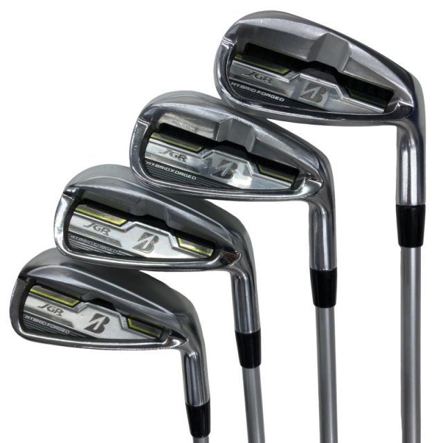 【中古】 ブリヂストン BRIDGESTONE JGR HYBRID FORGED 4S アイアンセット IR Air Speeder J J16-12I (フレックスその他) メンズ 男性用 右利き 右用 Cランク ゴルフクラブ