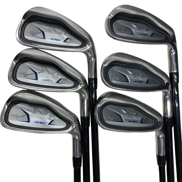 【中古】 ミズノ EURUS 4AD 8S アイアンセット IR EXSAR(EURUS 4AD) (フレックスS) メンズ 男性用 右利き 右用 Cランク ゴルフクラブ