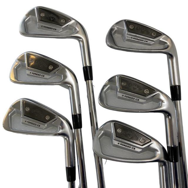 【中古】 キャロウェイ X FORGED CB(2021) 6S アイアンセット IR NS PRO 950GH neo (フレックスS) メンズ 男性用 右利き 右用 Cランク ゴルフクラブ