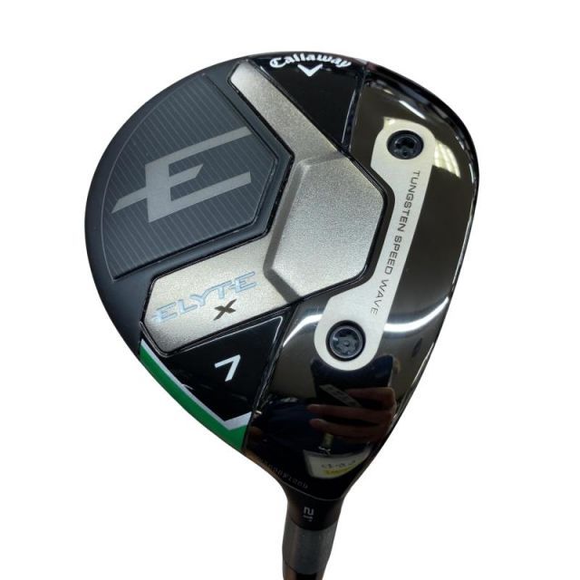 【中古】 キャロウェイ ELYTE X 7W フェアウェイウッド FW VENTUS GREEN 50 for CW(ELYTE FW) (フレックスR) メンズ 男性用 右利き 右用 Cランク ゴルフクラブ