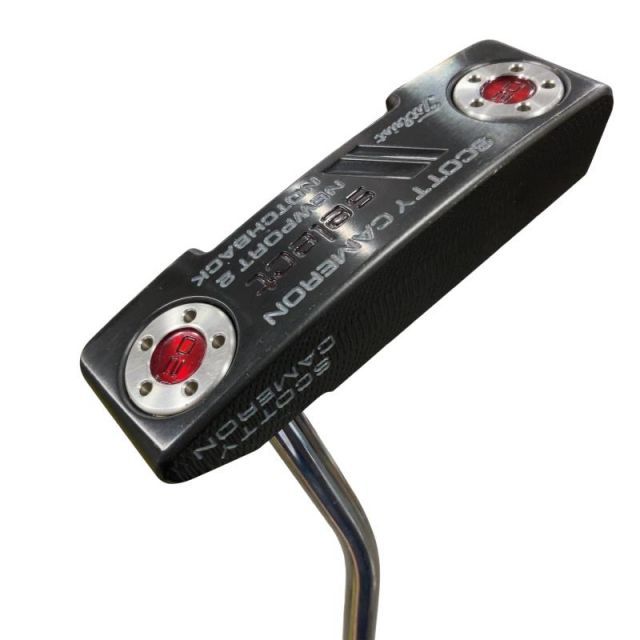 【中古】 タイトリスト SCOTTY CAMERON select NEWPORT 2 NOTCHBACK 33インチ パター PT スチール (フレックスその他) メンズ 男性用 右利き 右用 Bランク ゴルフクラブ