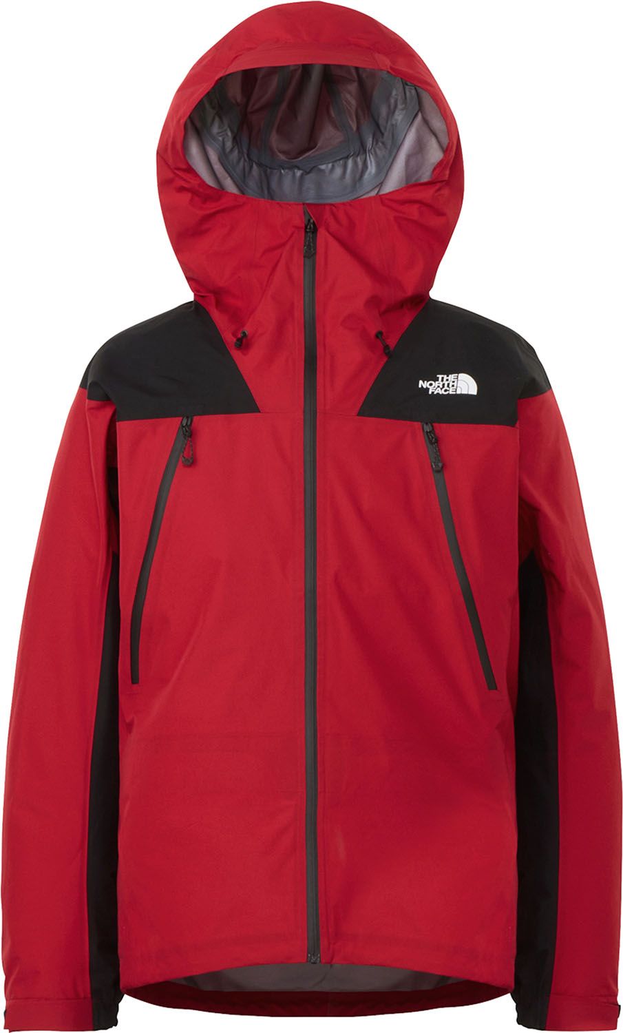 ザ・ノース・フェイス THE NORTH FACE アウトドア クライムライトジャケット メンズ アウター 上着 フード付き トップス 軽量 コンパクト収納 登山 キャンプ ハイキング 持ち運びやすい レジャー 収納袋付き NP RK TNFレッド×ブラック