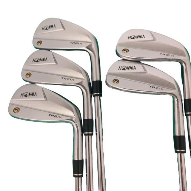 【中古】 本間ゴルフ TOUR WORLD TR21X 5S アイアンセット IR NS PRO 950GH neo (フレックスS) メンズ 男性用 右利き 右用 Cランク ゴルフクラブ