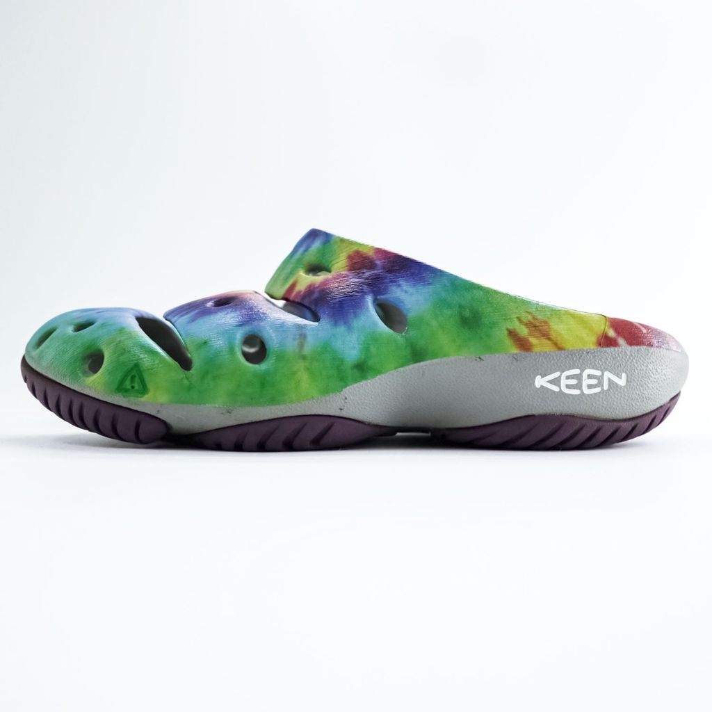 KEEN ヨギ YOGUI ARTS サンダル 26cm パープル ブルー グリーン タイダイ DEAD DYE