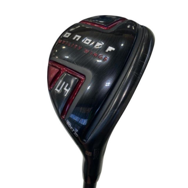 【中古】 ダイワ(グローブライド) ONOFF UTILITY WINGS(2022) AKA U4 ユーティリティ UT 純正特注シャフト (フレックスS) メンズ 男性用 右利き 右用 Cランク ゴルフクラブ