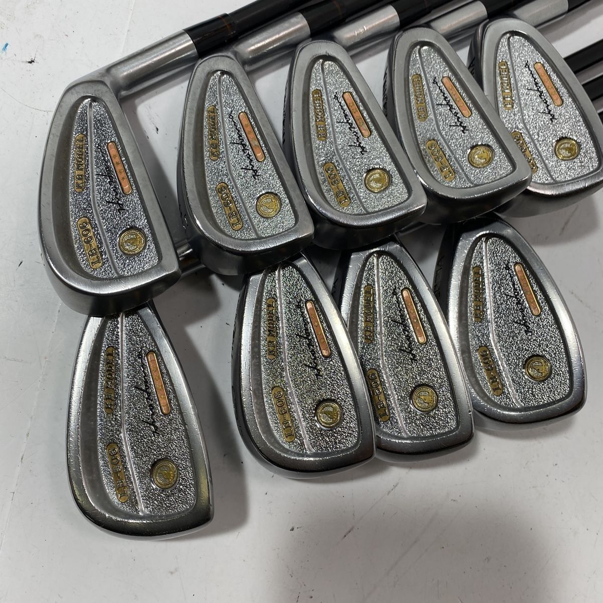 金モグラ！ HONMA ホンマ LB-606 KB MODEL アイアン9本セット 男性右