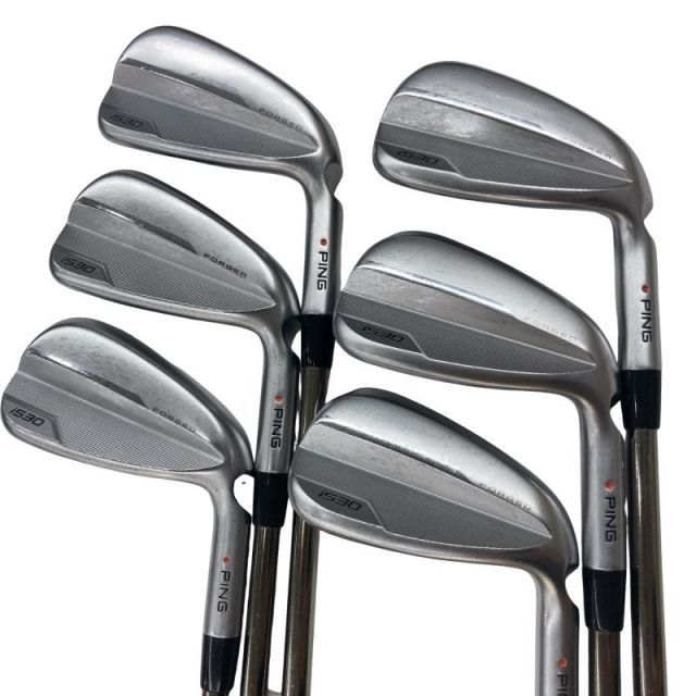 【中古】 ピン i530 6S アイアンセット IR PING TOUR 2.0 CHROME I (フレックスS) メンズ 男性用 右利き 右用 Cランク ゴルフクラブ