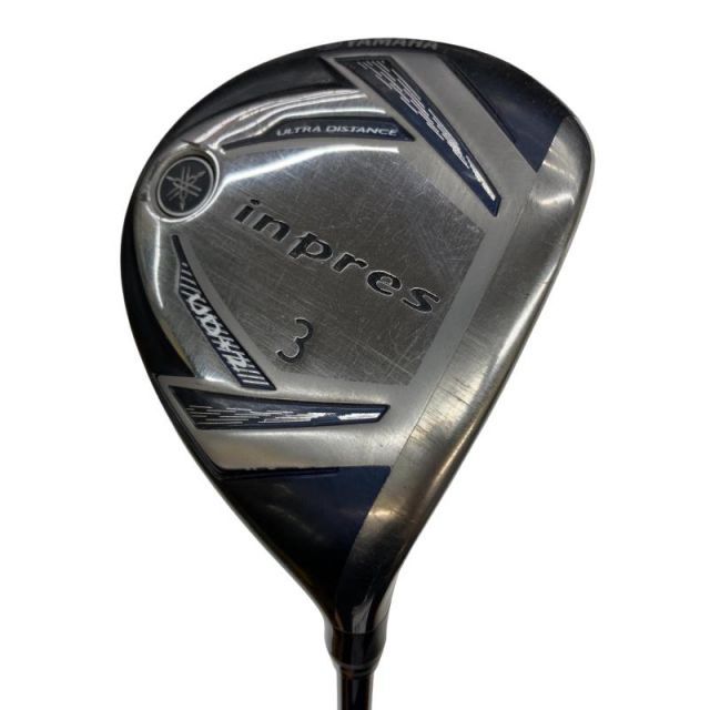 【中古】 ヤマハ inpres UD+2(2019) 3W フェアウェイウッド FW TMX-419F (フレックスSR) メンズ 男性用 右利き 右用 Cランク ゴルフクラブ