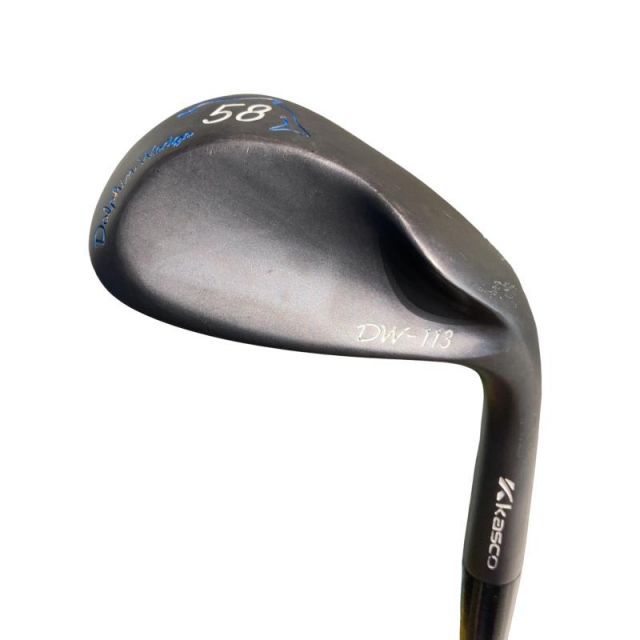 【中古】 キャスコ Dolphin Wedge DW-113 ブラック 58° ウェッジ WG D-MAX AR Premium Light I-111 (フレックスR) メンズ 男性用 右利き 右用 Cランク ゴルフクラブ