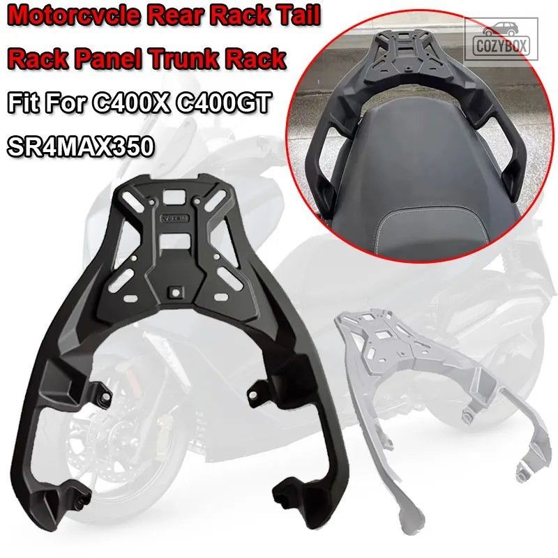C400GT オートバイ アクセサリー リアラゲッジキャリアラック BMW C400X SR4MAX350 カ
