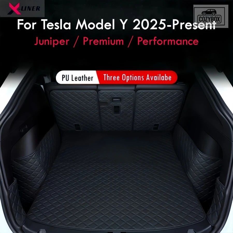 テスラ モデルY ジュニパーパフォーマンス 2025 2026 フロント/リアカーゴライナー フ