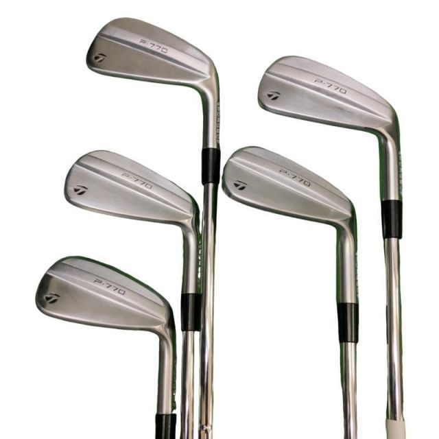 【中古】 テーラーメイド Taylor Made P・770(2024) 5S アイアンセット IR Dynamic Gold MID 115 (フレックスS) メンズ 男性用 右利き 右用 Cランク ゴルフクラブ