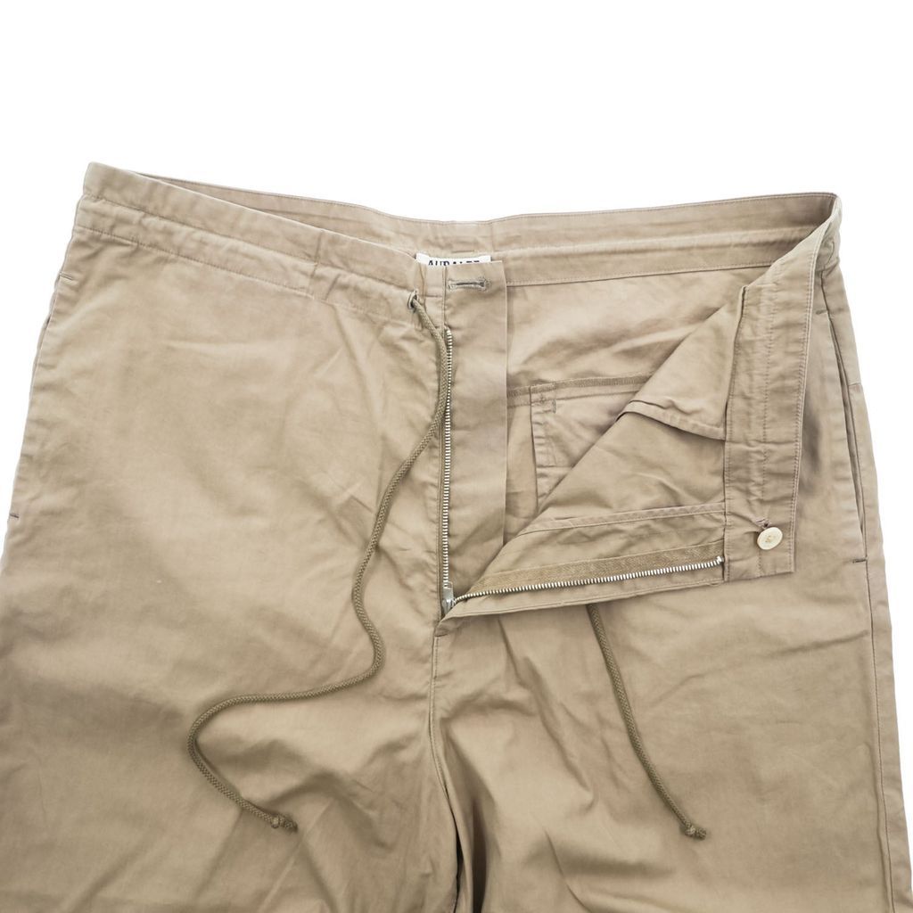 AURALEE 日本製 ワイドパンツ WASHED FINX TWILL EASY WIDE PANTS