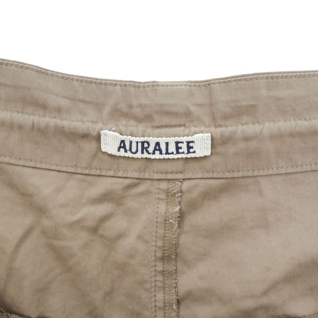 AURALEE 日本製 ワイドパンツ WASHED FINX TWILL EASY WIDE PANTS