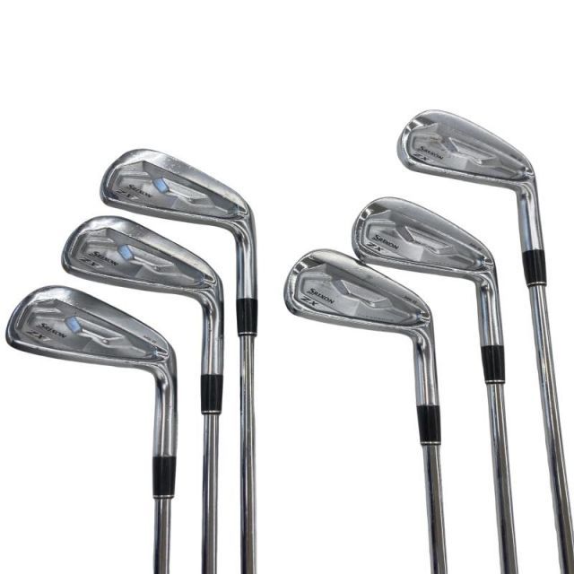 【中古】 ダンロップ SRIXON ZX7 Mk II 6S アイアンセット IR Dynamic Gold D.S.T (フレックスS) メンズ 男性用 右利き 右用 Dランク ゴルフクラブ