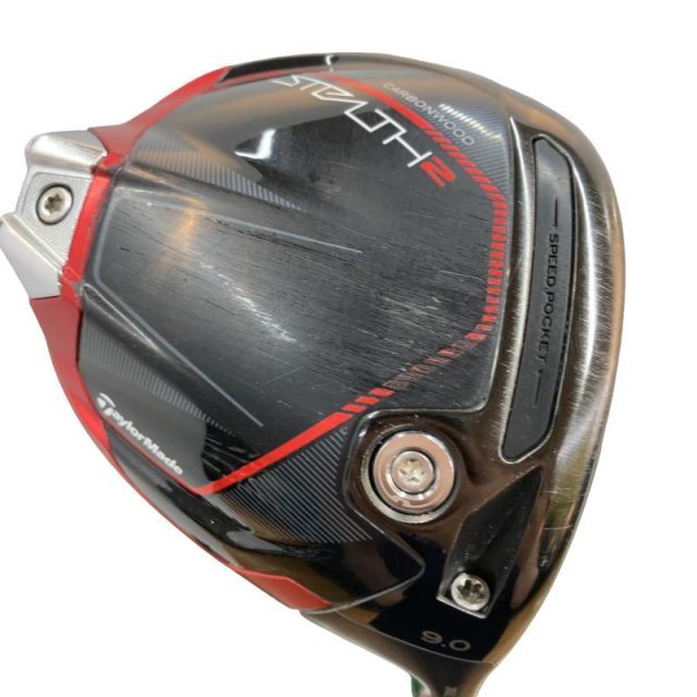 【中古】 テーラーメイド STEALTH2 9° ドライバー DR 純正特注シャフト (フレックスS) メンズ 男性用 右利き 右用 Dランク ゴルフクラブ