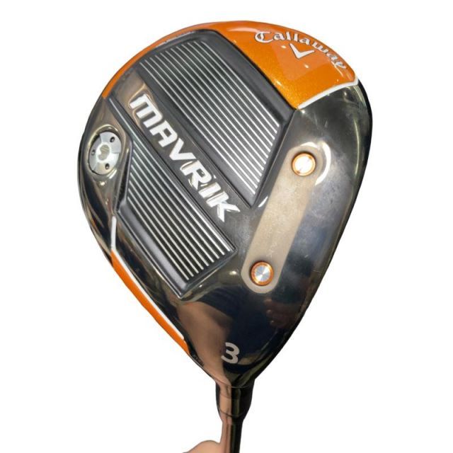 【中古】 キャロウェイ MAVRIK 3W フェアウェイウッド FW 純正特注シャフト (フレックスS) メンズ 男性用 右利き 右用 Cランク ゴルフクラブ