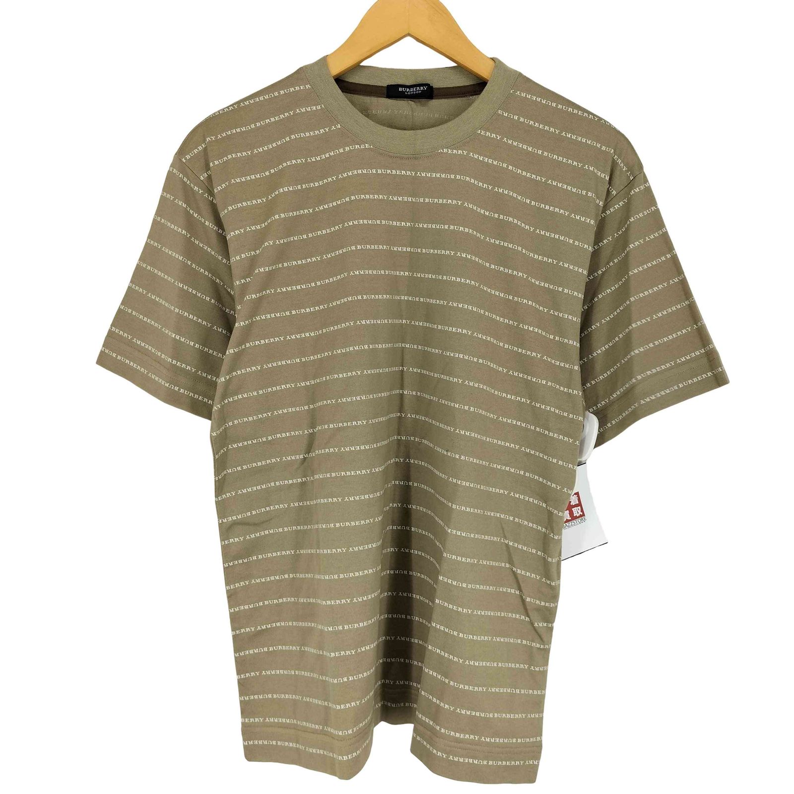 バーバリー BURBERRY ロゴプリント クルーネック Tシャツ メンズ 表記無
