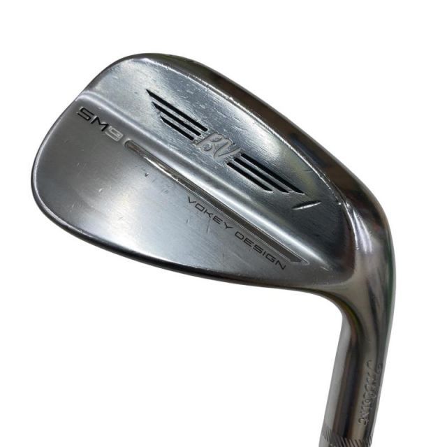 【中古】 タイトリスト VOKEY SPIN MILLED SM9 ツアークロム 50°/12°F ウェッジ WG BV 105 (フレックスその他) メンズ 男性用 右利き 右用 Cランク ゴルフクラブ
