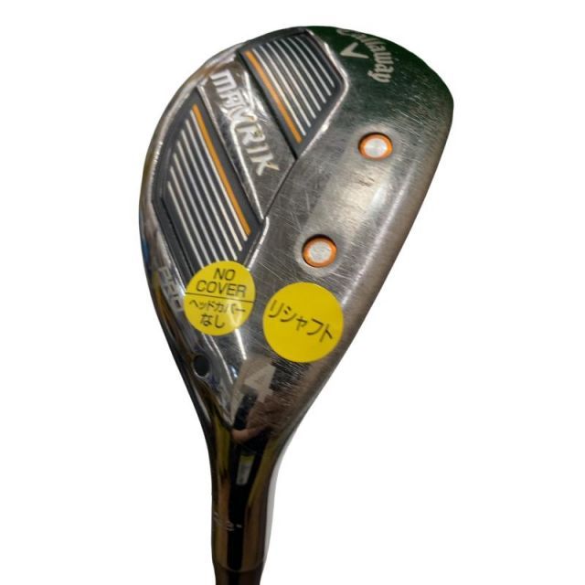 【中古】 キャロウェイ MAVRIK PRO U4 ユーティリティ UT リシャフト (フレックスその他) メンズ 男性用 右利き 右用 Cランク ゴルフクラブ